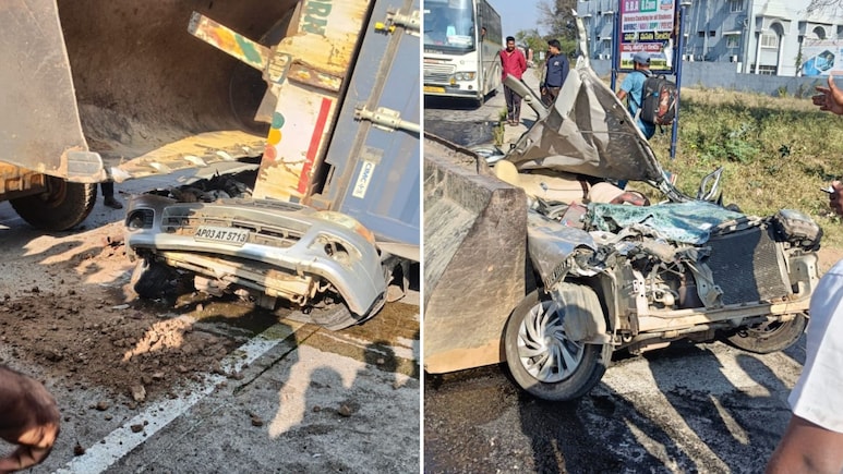 Andhra Techie, 32, Killed After Container Topples Onto Car