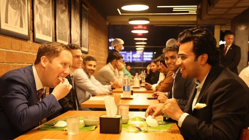 'Bengaluru's Energy Is Unmatched': US Ambassador Sergio Gor Travels in Auto, Eats Idli; Tejasvi Surya Shares Photos