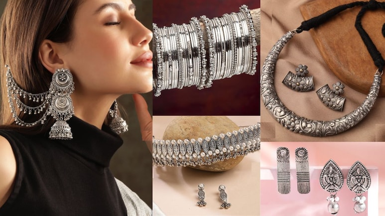 Holi Party 2026 लुक बनेगा सुपर स्टाइलिश और ग्लैमरस, ₹500 से कम में पाएं ट्रेंडी और खूबसूरत Oxidised Jewellery