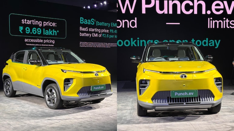 Tata Punch EV Facelift Variant-Wise Features Explained