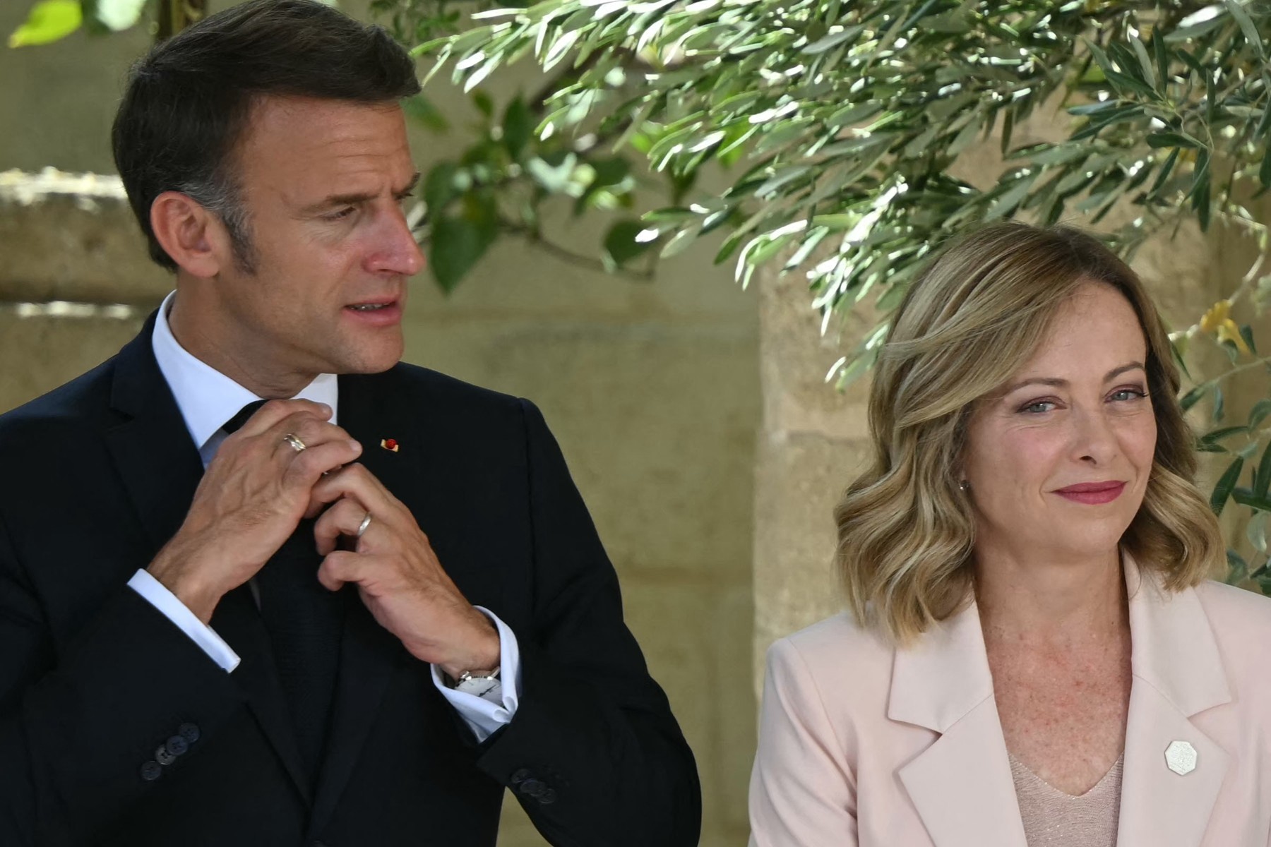 'Stop Commenting On Other Countries': Macron Slams Meloni Over Activist Remark