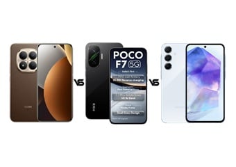 Redmi Note 15 Pro+ 5G vs Samsung Galaxy A55 vs Poco F7 5G: जानें कौन सा फोन है बेस्ट