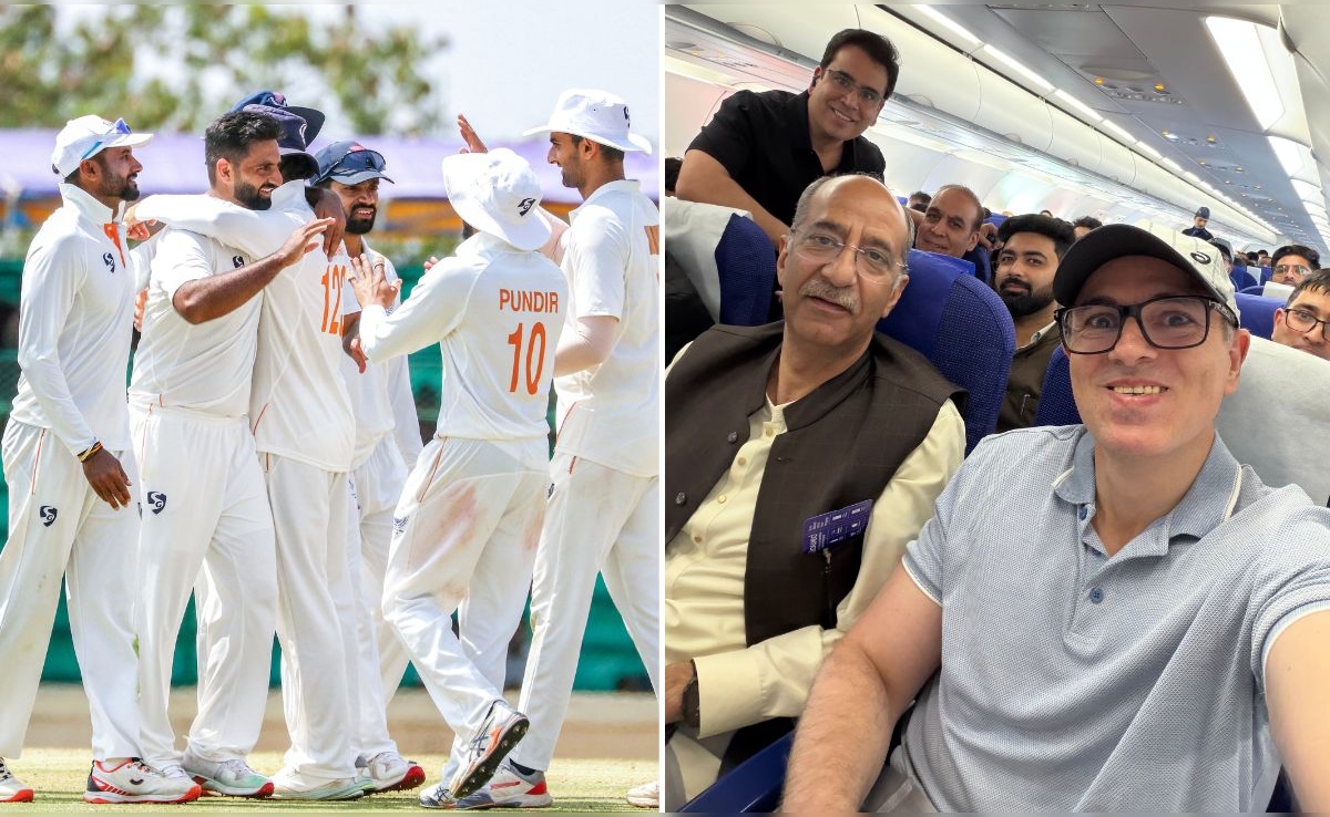 'भारत के लिए खेलने का समय आ गया', रणजी में इतिहास रचने जा रही J&K टीम को चीयर करने हुबली पहुंचे CM अब्दुल्ला