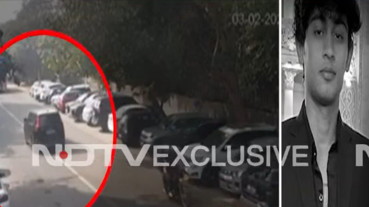 द्वारका हादसे का नया CCTV आया सामने, साहिल को टक्कर मारने के बाद तेज रफ्तार में गाड़ी भगाता दिखा नाबालिग