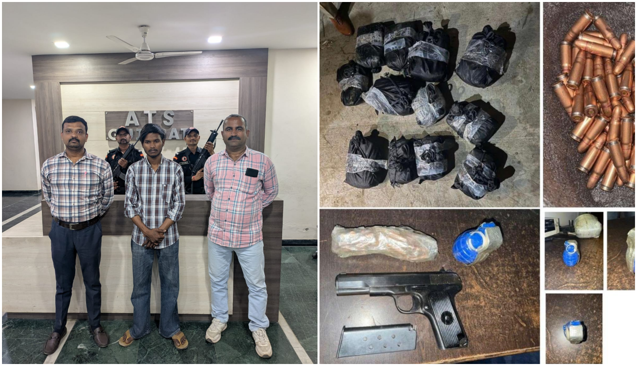 क्रॉस-बॉर्डर ड्रग्स–हथियार नेटवर्क पर वार, गुजरात ATS ने पंजाब के वॉन्टेड तस्कर को दबोचा