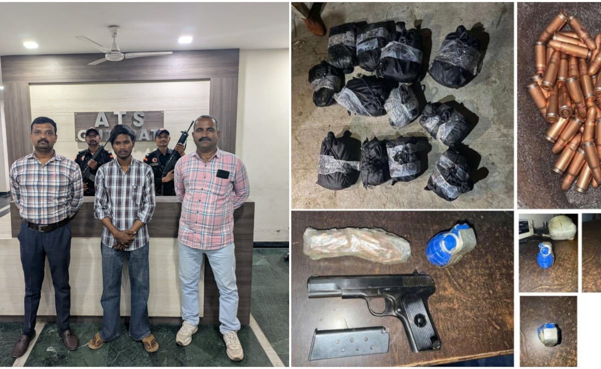 क्रॉस-बॉर्डर ड्रग्स–हथियार नेटवर्क पर वार, गुजरात ATS ने पंजाब के वॉन्टेड तस्कर को दबोचा