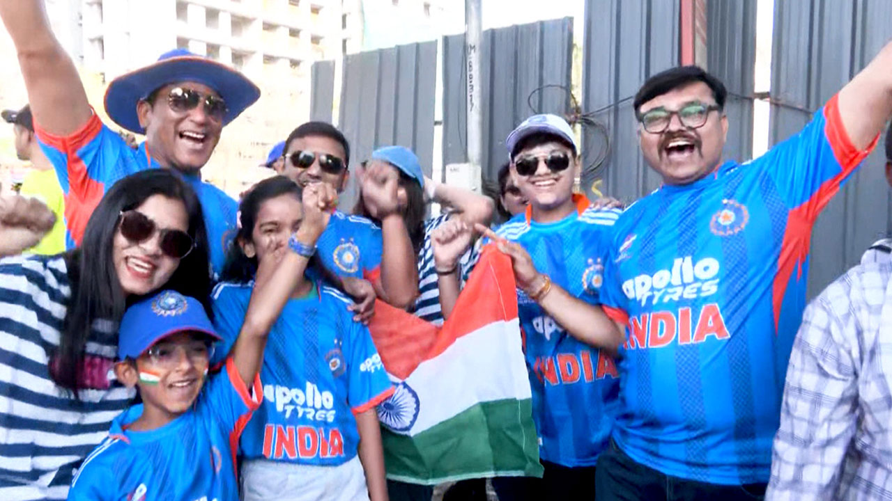 Fan Frenzy Builds Outside Stadium Ahead Of India-South Africa Super 8 Clash