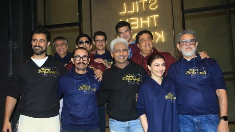 20 Years Of <i>Rang De Basanti</i>: Aamir Khan, Soha Ali Khan And Other Cast Members Reunite For A Special Screening