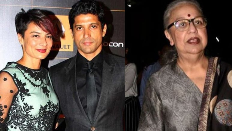 Farhan Akhtar's Divorce From Adhuna Bhabani Was A "Shock," Says Mother Honey Irani