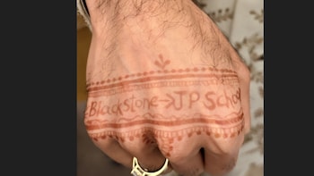 Groom's 'Blackstone' Mehendi At Kerala Wedding Goes Viral, Sparks Corporate Culture Debate