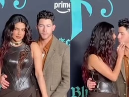 Priyanka Chopra And Nick Jonas Seal The Deal With A Kiss At <i>The Bluff</i> Premiere