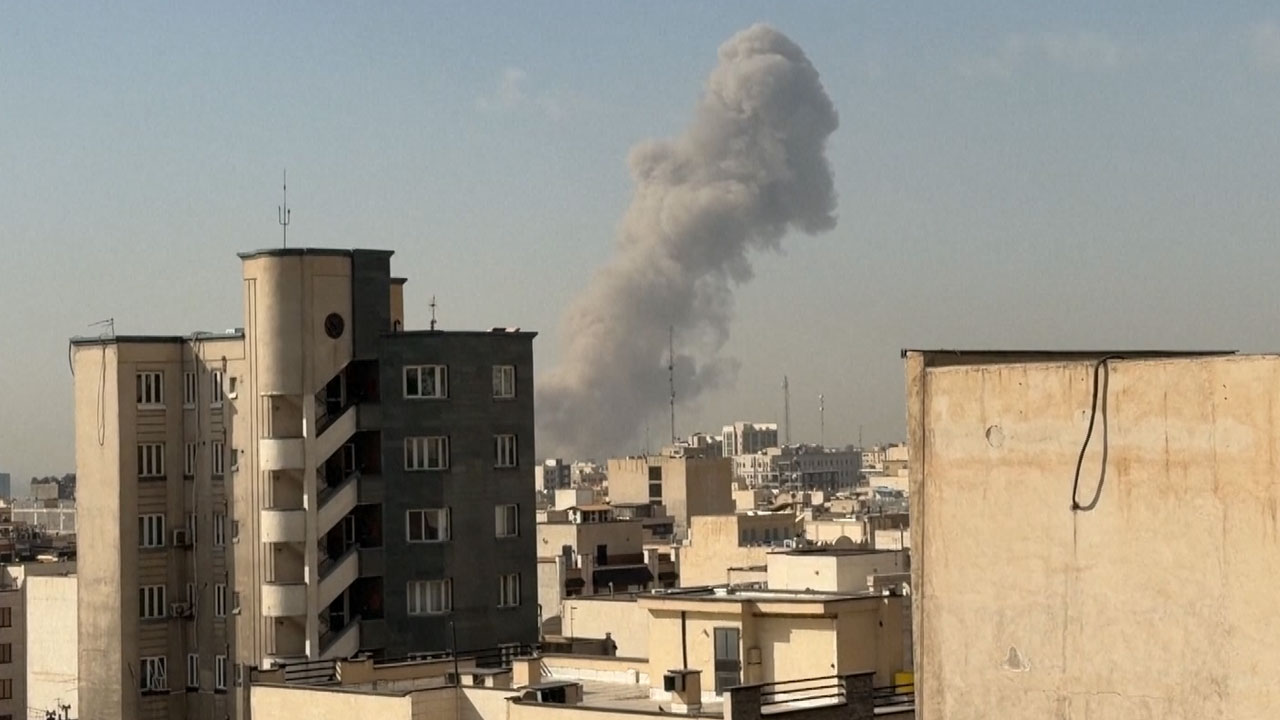 Video: Thick Smoke, Panic On Streets In Tehran After Israeli Strikes