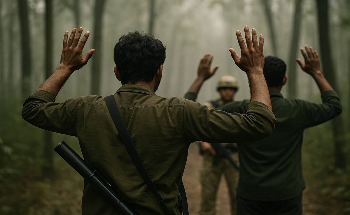 Naxalites Surrendered in Kanker: कांकेर में DVCM मल्लेश और रानू पोडियाम का आत्मसमर्पण; नक्सलियों को बड़ा झटका