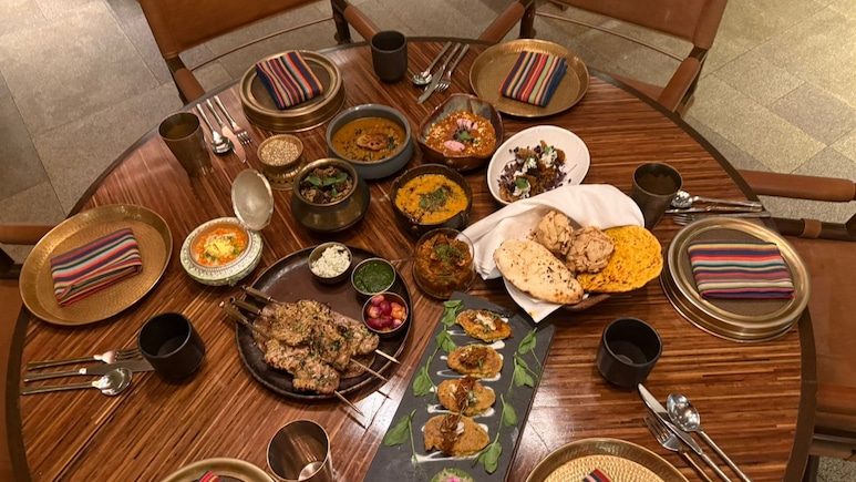 AI समिट में भारतीय स्वाद का तड़का, Taj Palace की शाही थाली में सेपु वाडी से लेकर बदाना मोती तक परंपरा की खुशबू, पढ़ें पूरा मेन्यू