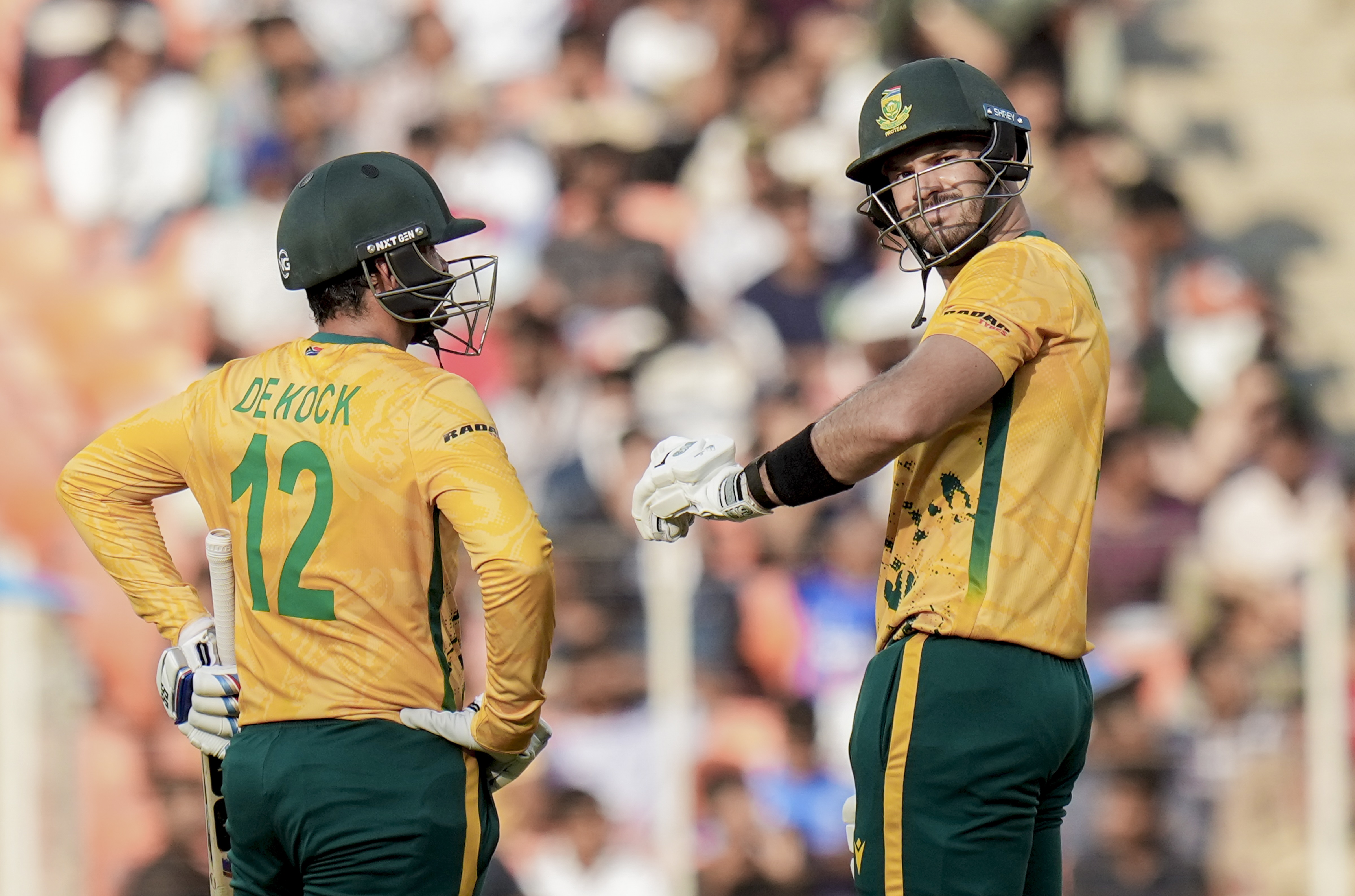 WI vs SA LIVE Score: एडेन मार्करम ने 27 गेंदों में ठोकी फिफ्टी, अफ्रीकी टीम का स्कोर 100 पार