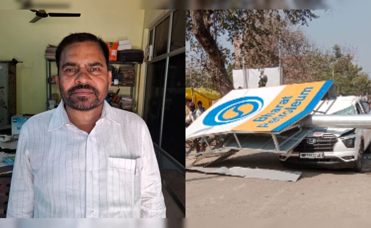 Samajwadi Party Leader Dies In UP After Fuel Pump Pole Crushes Car