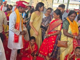 जंगल में मिले दिल, बंदूक छोड़ थामा हमसफर का हाथ... मुख्यमंत्री कन्या विवाह में सरेंडर नक्सली बावन और हिड़मे ने लिए सात फेरे