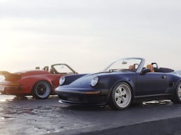 Porsche 911 Carrera Cabriolet Reimagined With Pop-Up Lights And 80's Look
