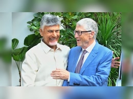 Chandrababu Naidu, Bill Gates Meet At Andhra Pradesh Secretariat