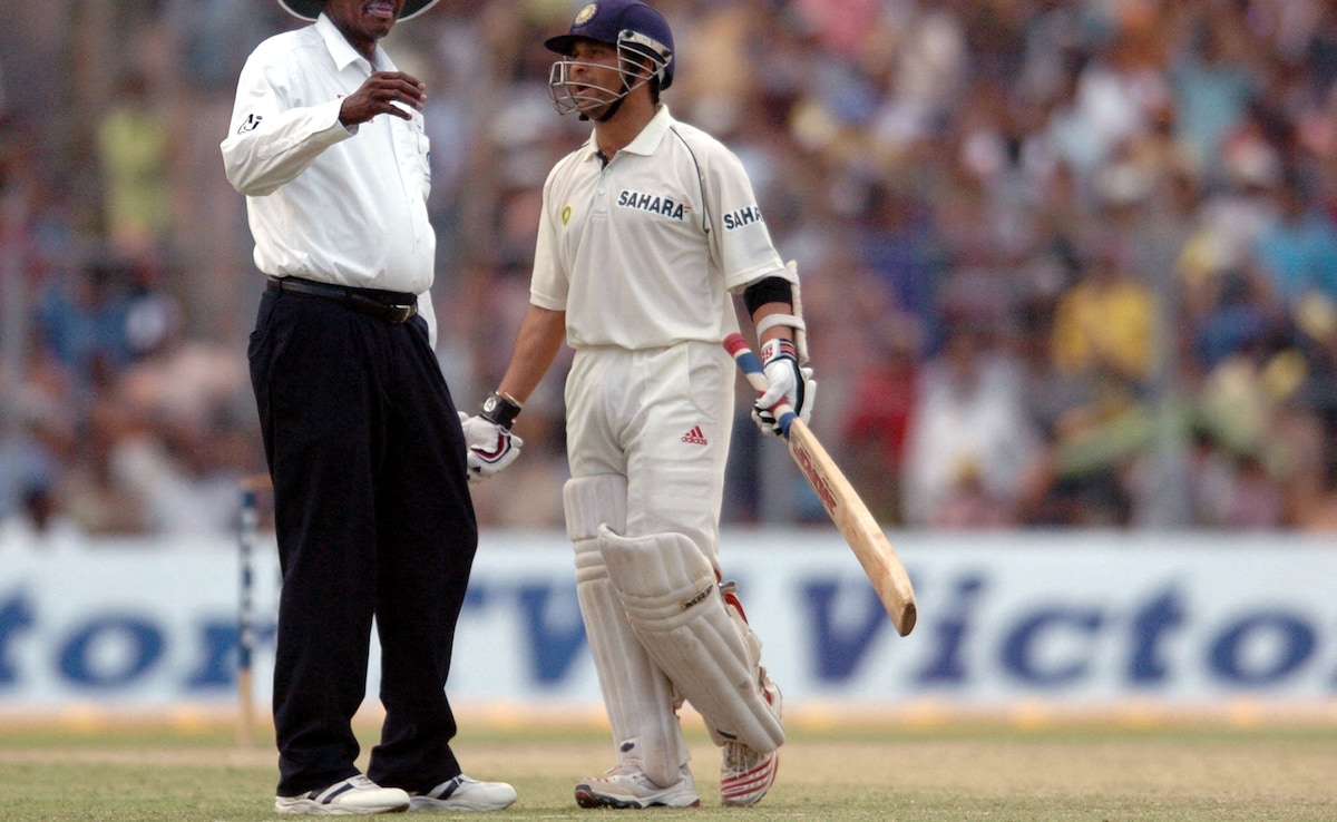 22 Years Later, Steve Bucknor Breaks Silence On Controversial Sachin Tendulkar LBW: "Was A Mistake"