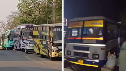 बांसवाड़ा में दिखा निजी बस हड़ताल का असर, रोडवेज बसों में ठसाठस भीड़; 280 से ज्यादा बसों के पहिये थमे