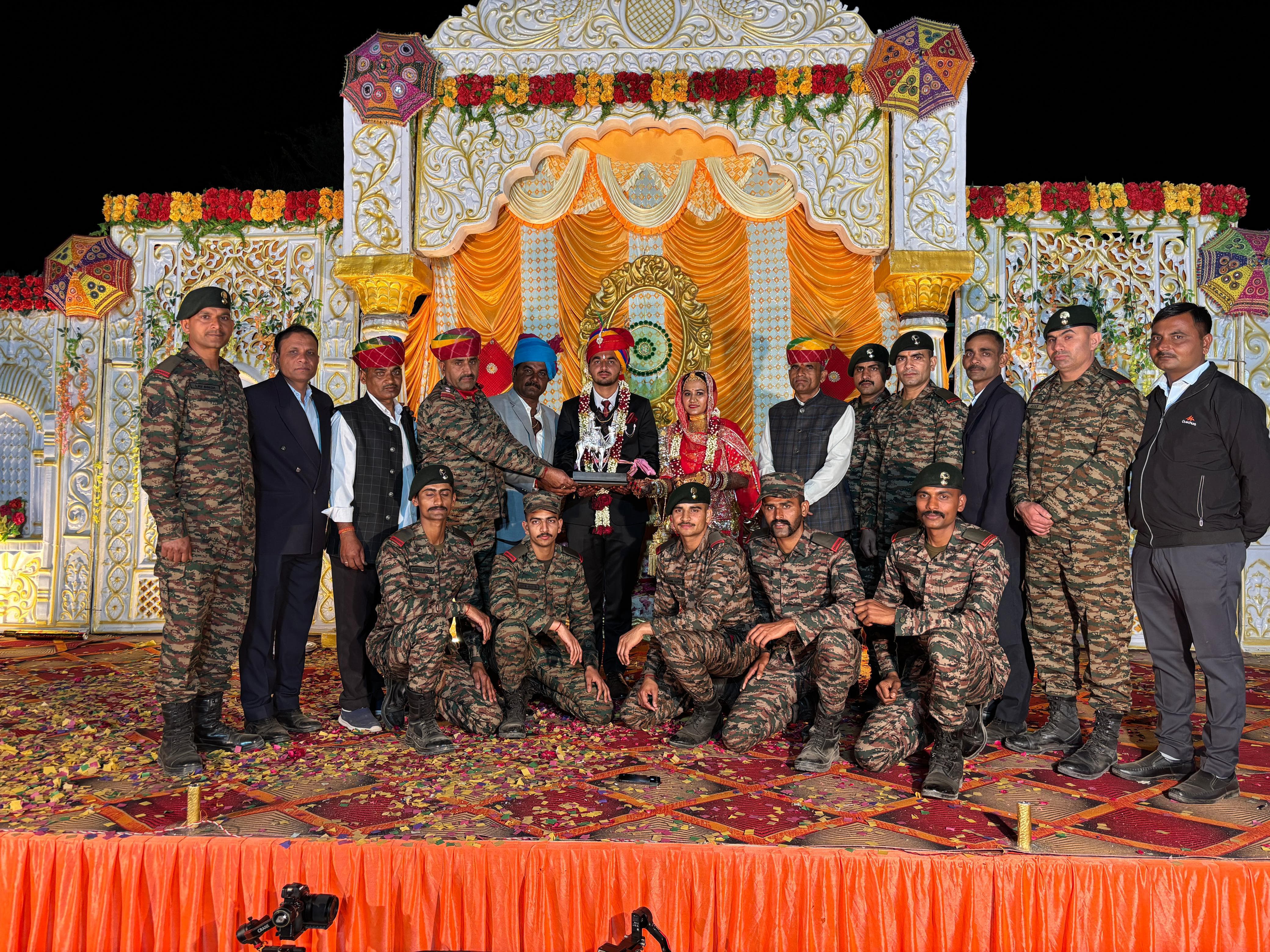 शहीद की बेटी की शादी में 24 साथी जवानों ने निभाईं पिता की रस्में, पूरा किया 23 साल पहले किया वादा