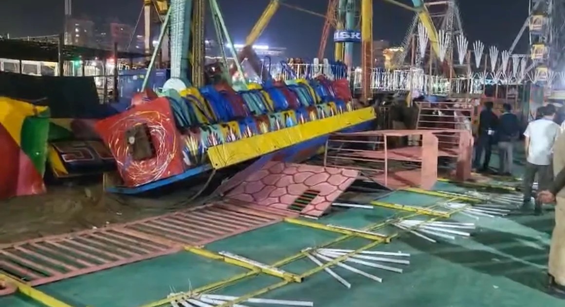 2 Arrested In Surajkund Fair Ride Collapse Case