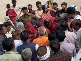 भीलवाड़ा: सहाड़ा &nbsp;विधायक पर ग्राम पंचायत अटकाने का आरोप, समारोह में ग्रामीणों ने घेरकर किया विरोध