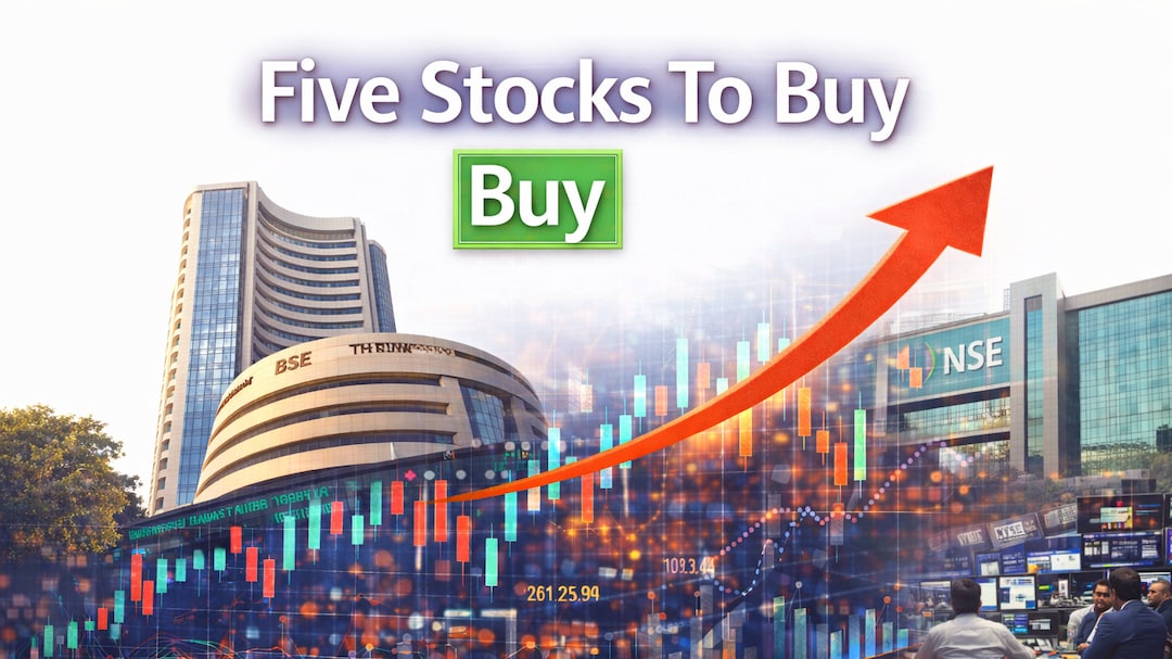 Five Stocks To Buy: SBI, Bharat Electronics, Tata Motors PV And More