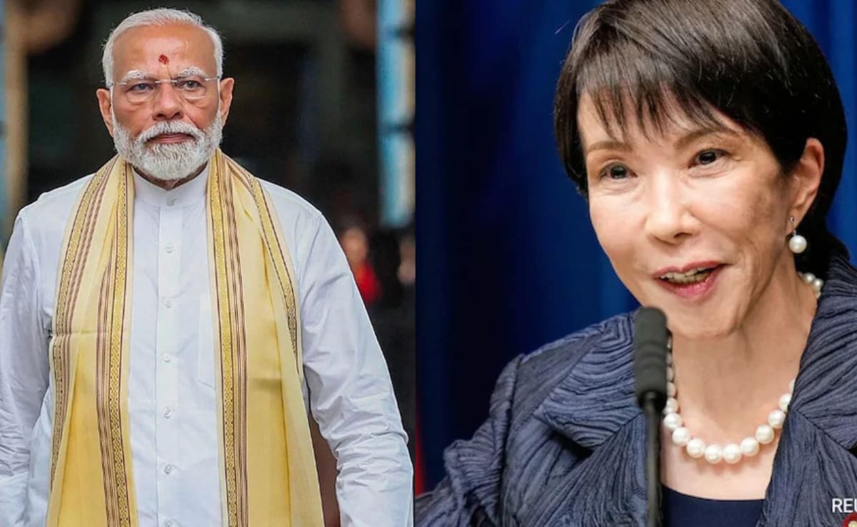 PM Modi Greets Japan PM Sanae Takaichi On Snap Election Victory