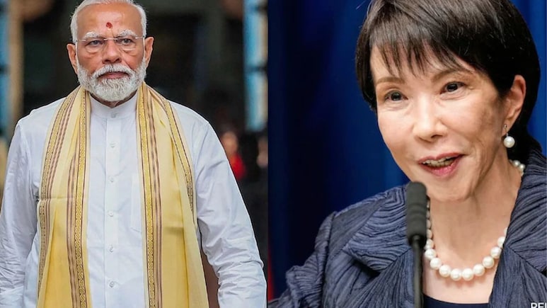 PM Modi Greets Japan PM Sanae Takaichi On Snap Election Victory