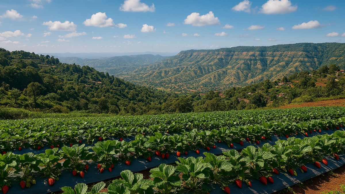 Which Hill Station Is Known As The 'Strawberry Capital Of India'
