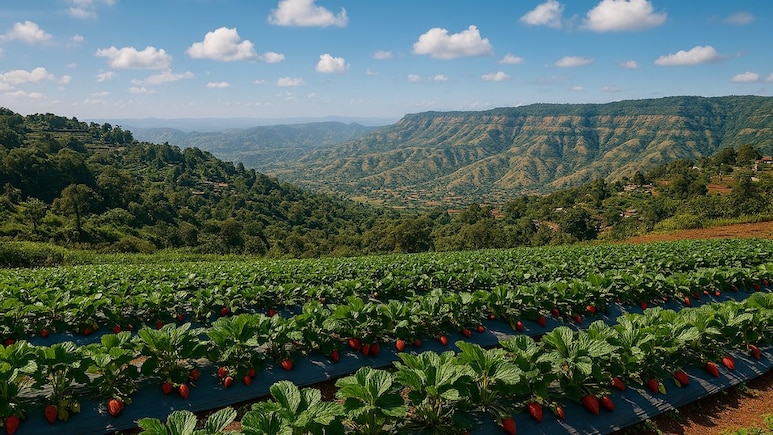 Which Hill Station Is Known As The 'Strawberry Capital Of India'