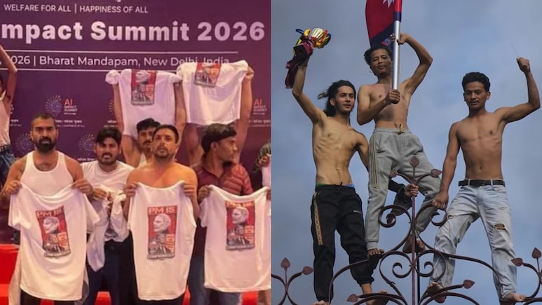 AI समिट में यूथ कांग्रेस के शर्टलेस प्रोटेस्ट का नेपाल के Gen Z आंदोलन से लिंक, दिल्ली पुलिस का खुलासा