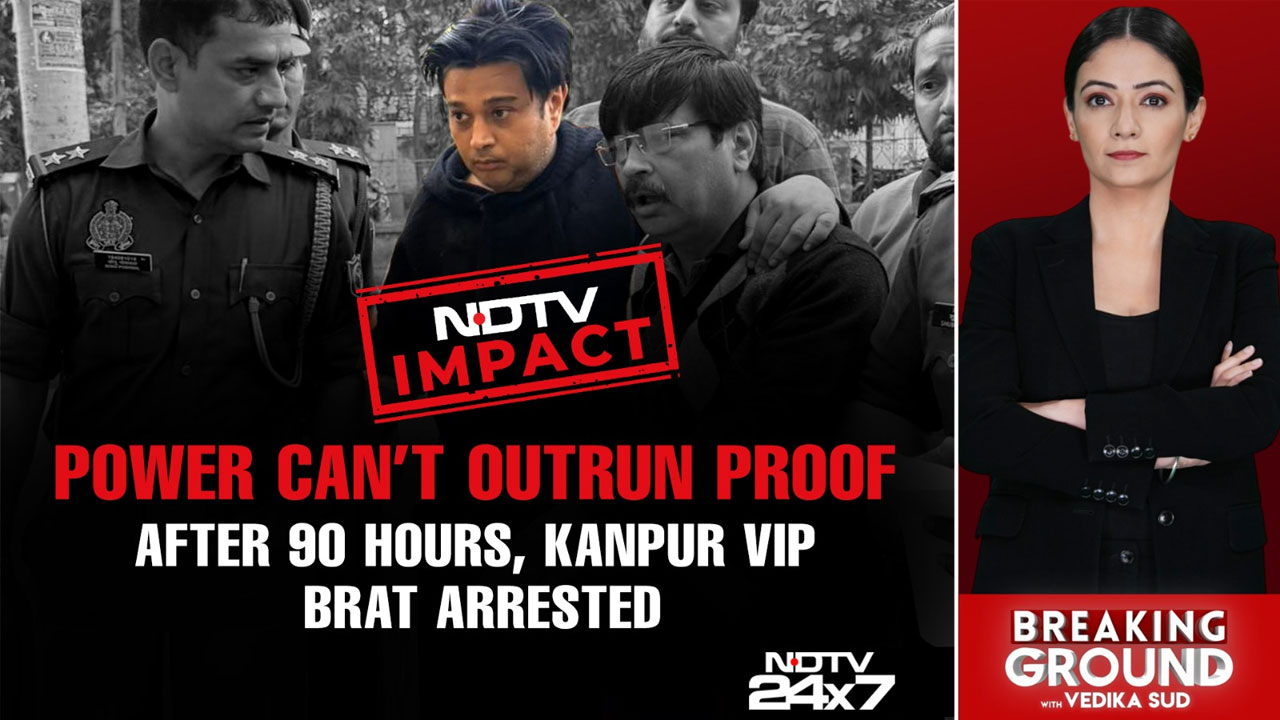 NDTV Impact: Power Can't Outrun Proof - Kanpur Brat Arrested After 90 Hours