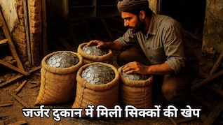 जर्जर दुकान में मिले 7 से 10 बोरे सिक्के, जमींदोज करने पहुंची निगम कर्मियों की फटी रह गईं आंखें
