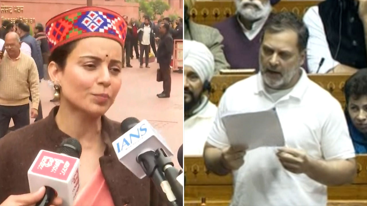 Kangana Ranaut Slams Rahul Gandhi For Quoting 'Uncertified' Ex‑Army Chief's Book