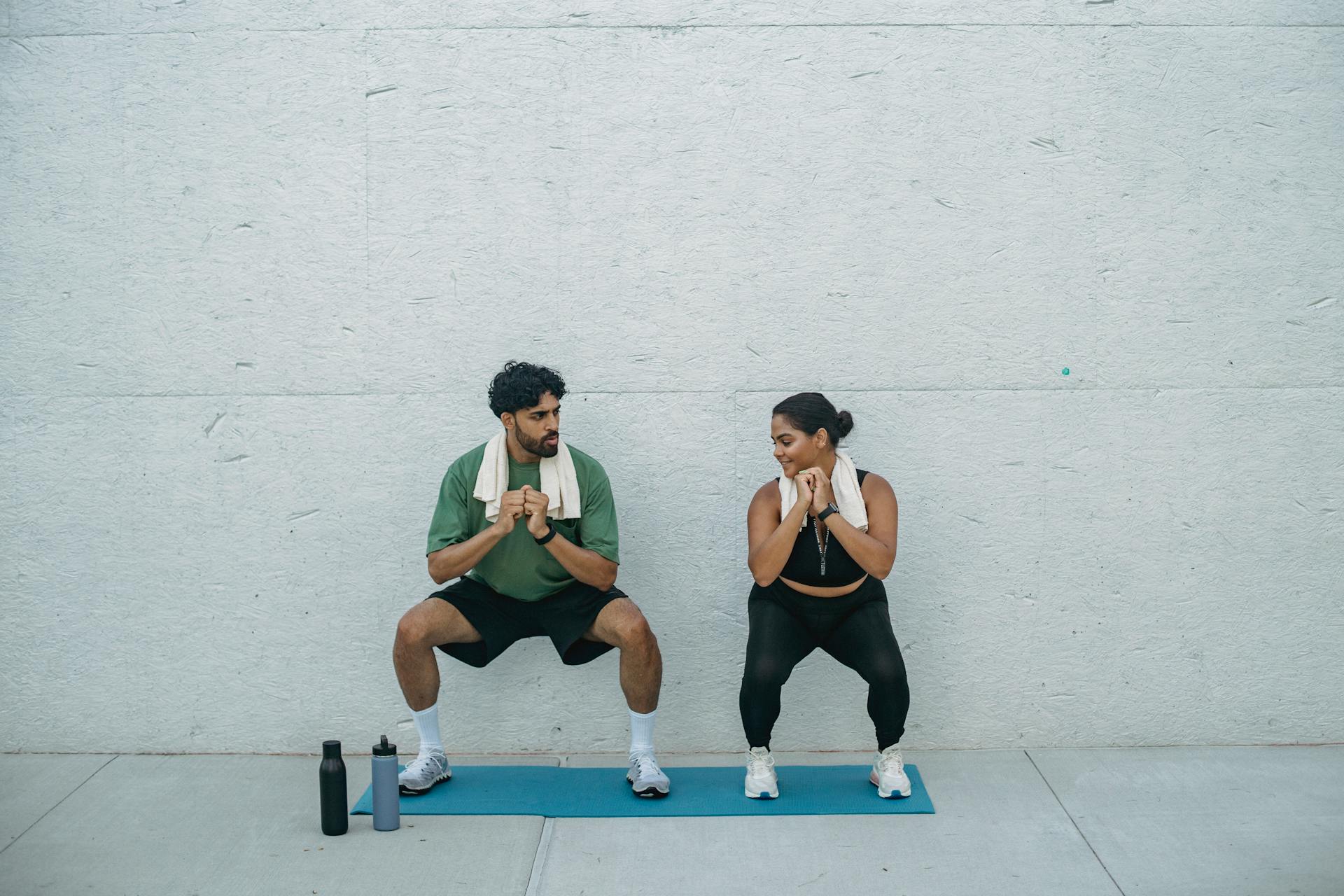The wall-sit test is a kind of isometric exercise