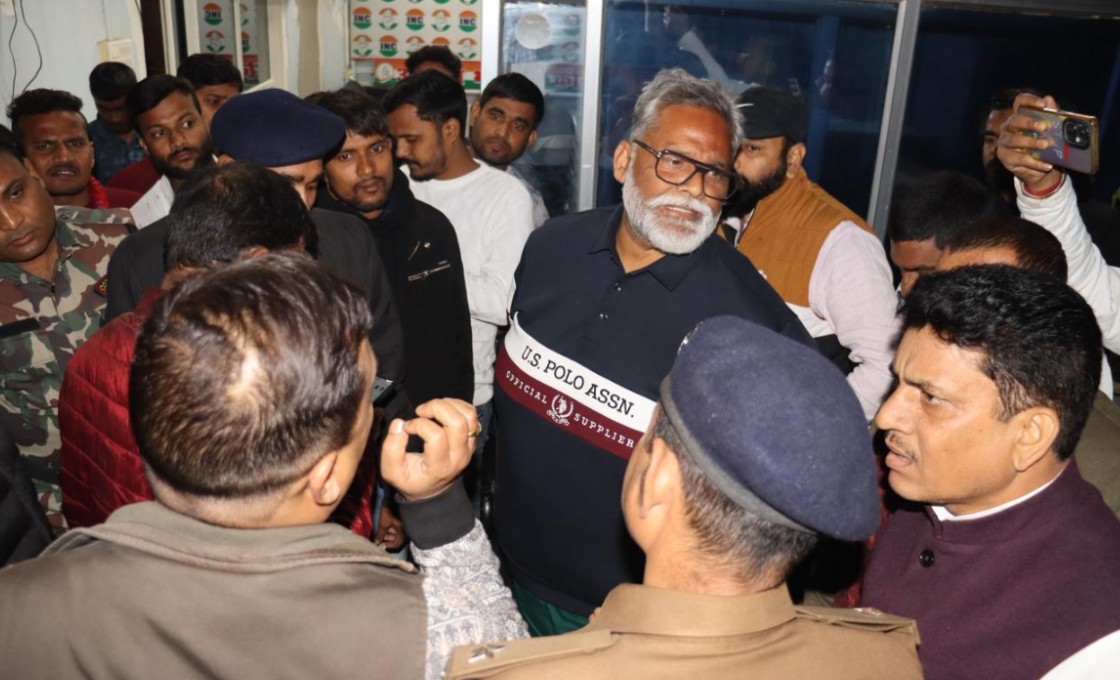 पूर्णिया के सांसद पप्पू यादव को गिरफ्तार करने उनके आवास पहुंची पटना पुलिस