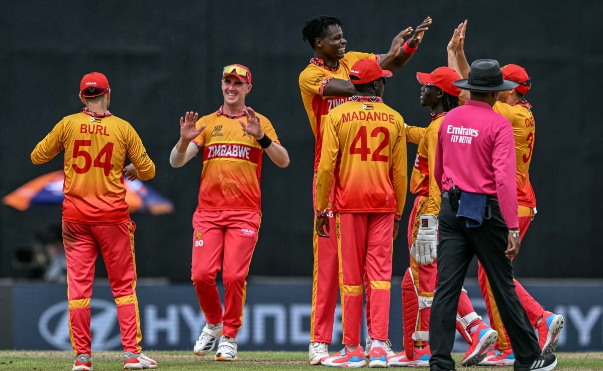 Zimbabwe Enter T20 World Cup Super 8 After Washout Against Ireland