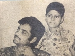 शत्रुघ्न सिन्हा के साथ दिख रहा बच्चा आज बन गया है बड़ा स्टार, कभी पिता की मौत पर चिता से मल ली थी बॉडी पर राख