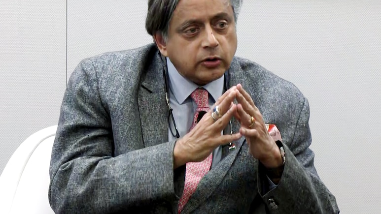 "No Discussion With Me": Shashi Tharoor On Motion Against Lok Sabha Speaker