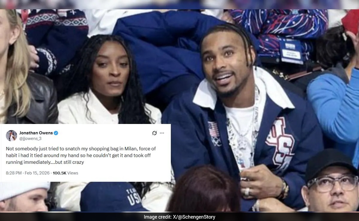 Simone Biles' Husband Jonathan Owens Narrowly Escapes Attempted Robbery, Calls It "Crazy"