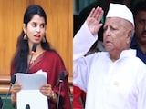 "King Experienced But...": BJP's Maithili Thakur's 'Dhritarashtra' Jibe At Lalu "King Experienced But...": BJP's Maithili Thakur's 'Dhritarashtra' Jibe At Lalu