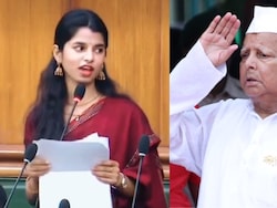 "King Experienced But...": BJP's Maithili Thakur's 'Dhritarashtra' Jibe At Lalu Yadav