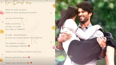 The Wedding of VIROSH: सिर्फ शिपर नेम नहीं, विजय-रश्मिका के प्यार की 'रोशनी' है VIROSH , जानें कैसे पड़ा यह अनोखा नाम?