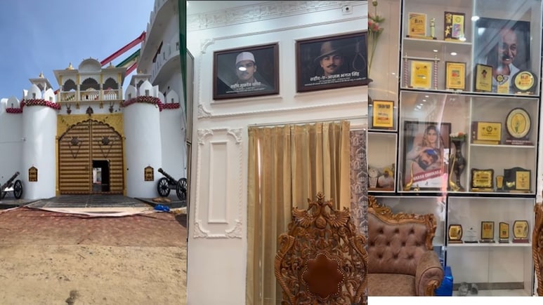 हरियाणा के छिकारा की कोठी देखकर फटी रह जाएंगी आंखें, बैठक ही इस दुनिया से बाहर की है, मिलियन में हैं फॉलोअर्स