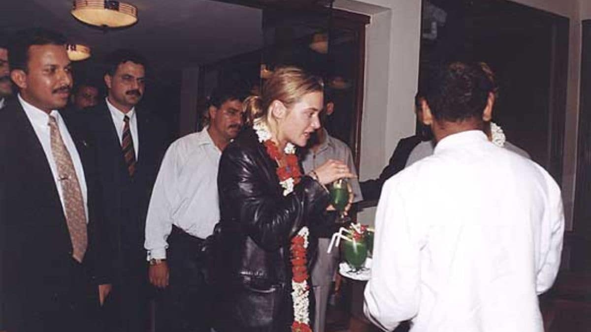 When Kate Winslet visited India, including a stop in Delhi, around May 1998, she stayed at the Imperial Hotel. When Kate Winslet visited India, including a stop in Delhi, around May 1998, she stayed at the Imperial Hotel.