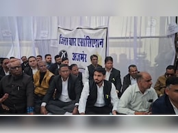 Rajasthan: 180 करोड़ की कोर्ट बिल्डिंग में सुविधाओं की कमी पर बिफरे वकील, 14 मांगों के साथ अनिश्चितकालीन धरने पर बैठे