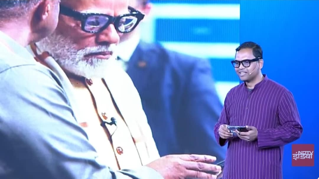 NDTV AI Summit LIVE: PM मोदी ने पहना था जो AI वाला चश्मा, बनाने वाले ने बताया उसमें छिपा करिश्मा